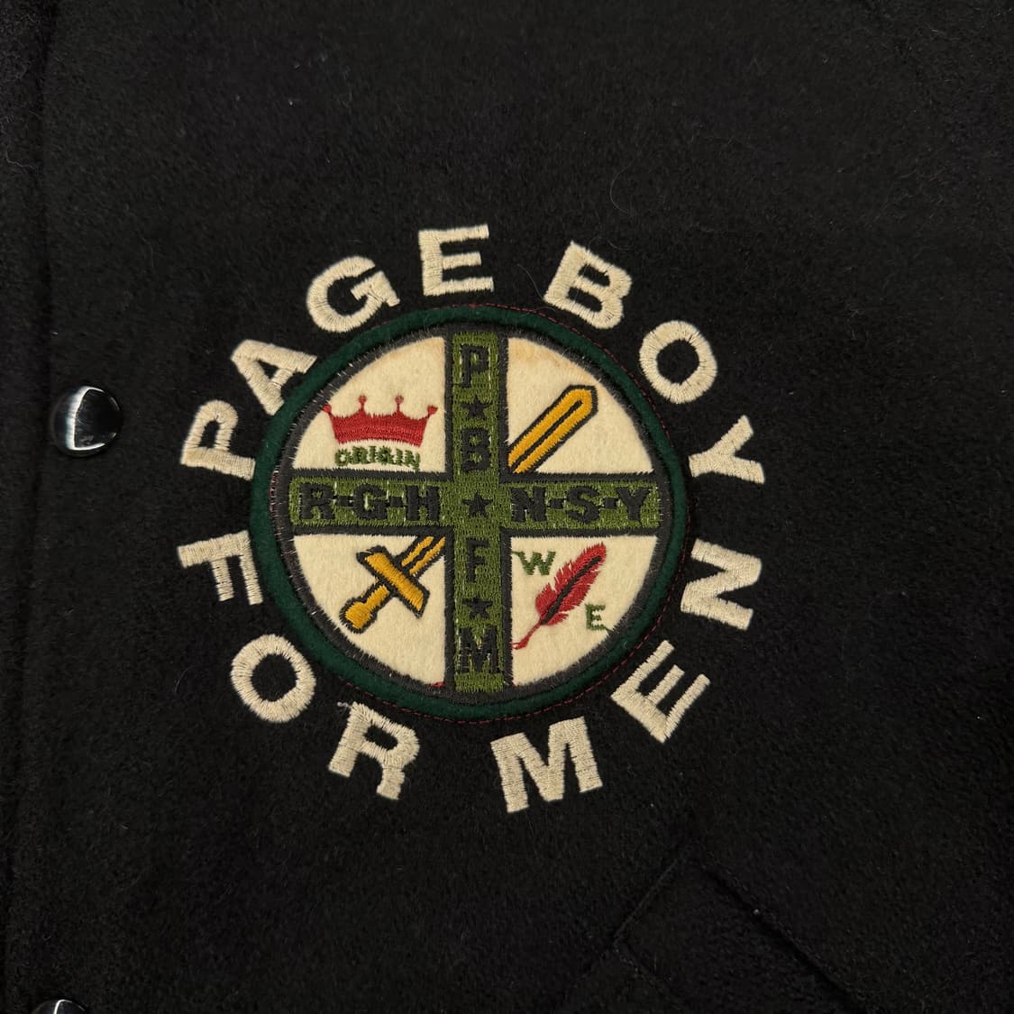 [정품/M] 페이지보이 빈티지 바시티 자켓 상품이미지6