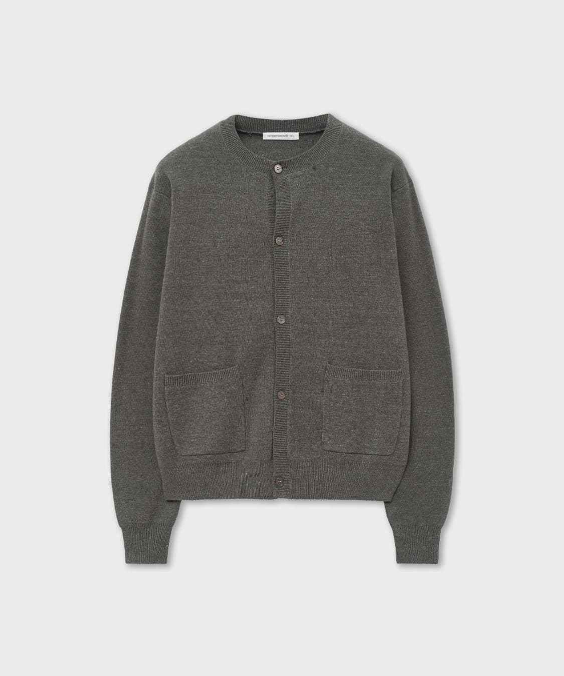 인템포무드 라운드 가디건 L 상품이미지1