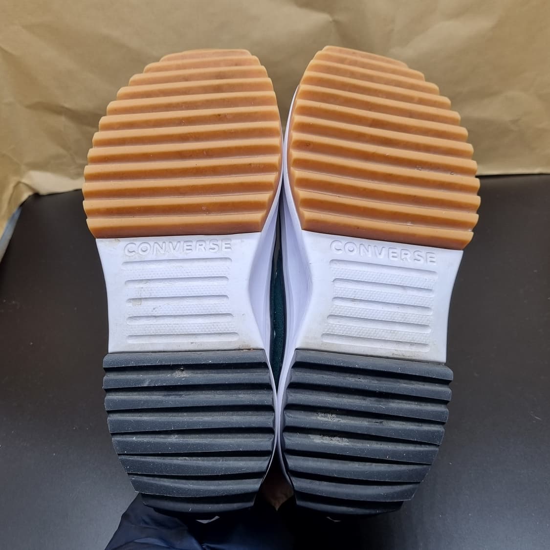 컨버스 런스타 하이크 로우 그린 스니커즈255 상품이미지3