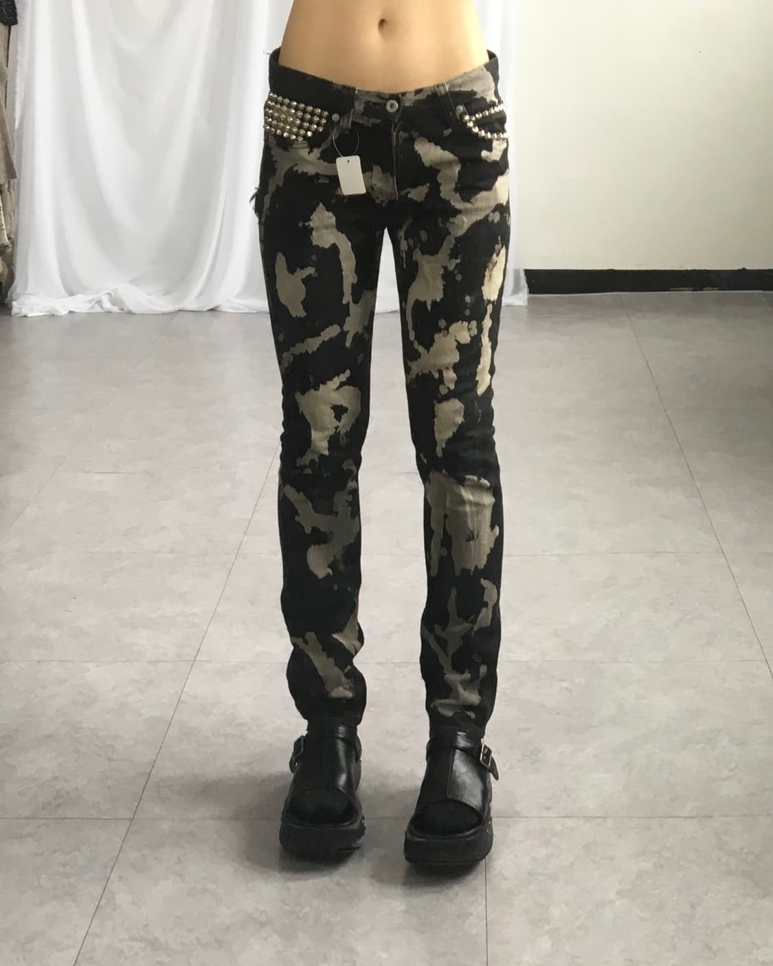 z.vargas stud dyed pants 상품이미지7