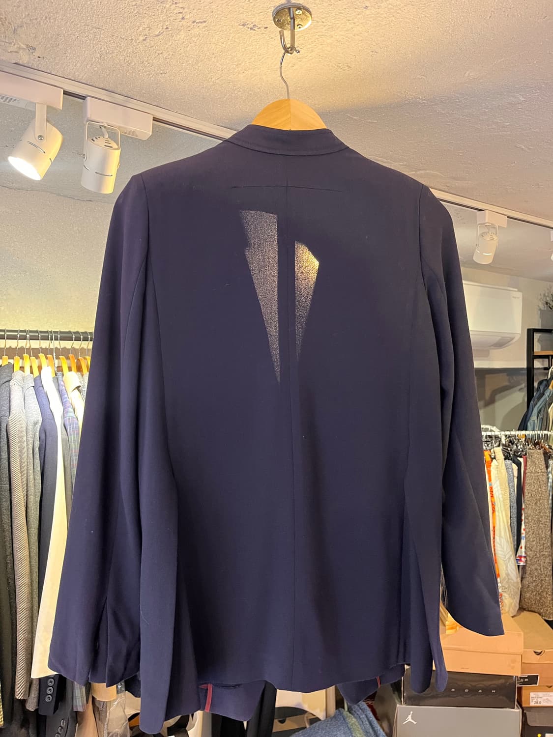 마인 네이비 싱글 자켓 상품이미지2