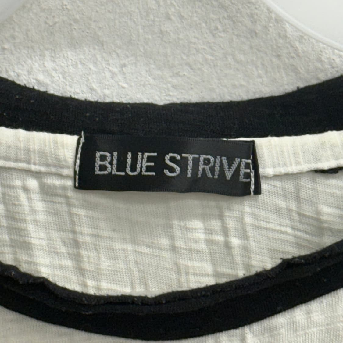 Blue strive jpn 빈티지 배색 나그랑 L 상품이미지2