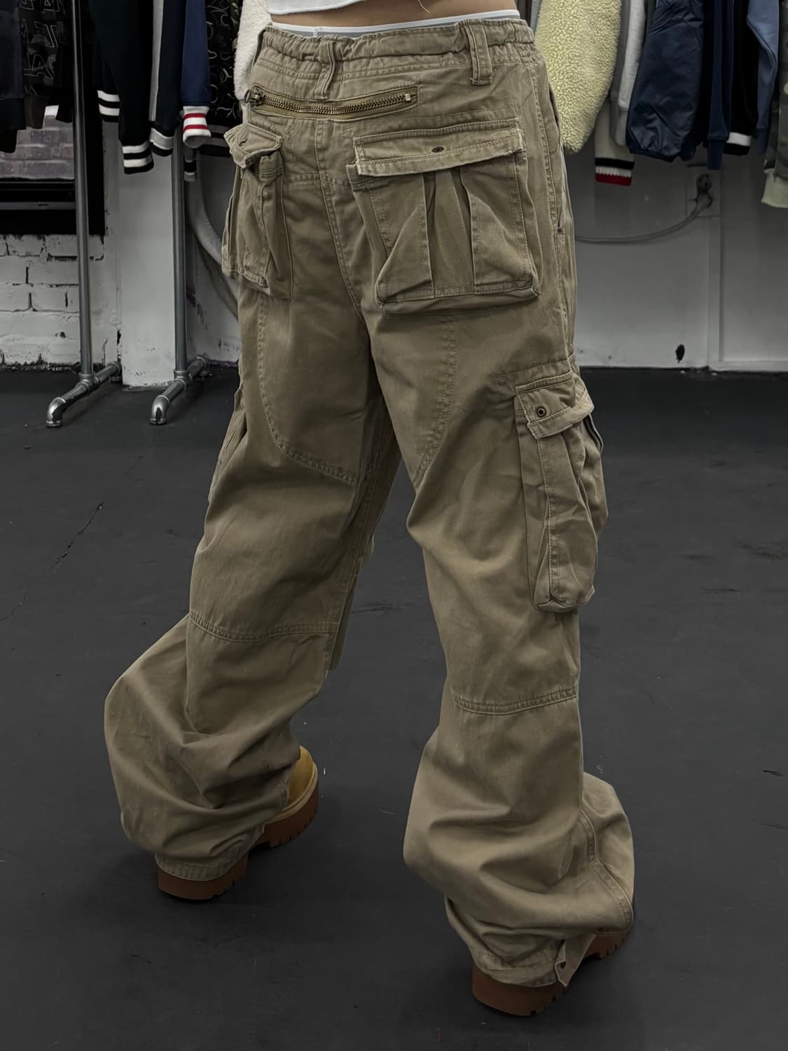 AMX 베이지 카고팬츠 상품이미지5