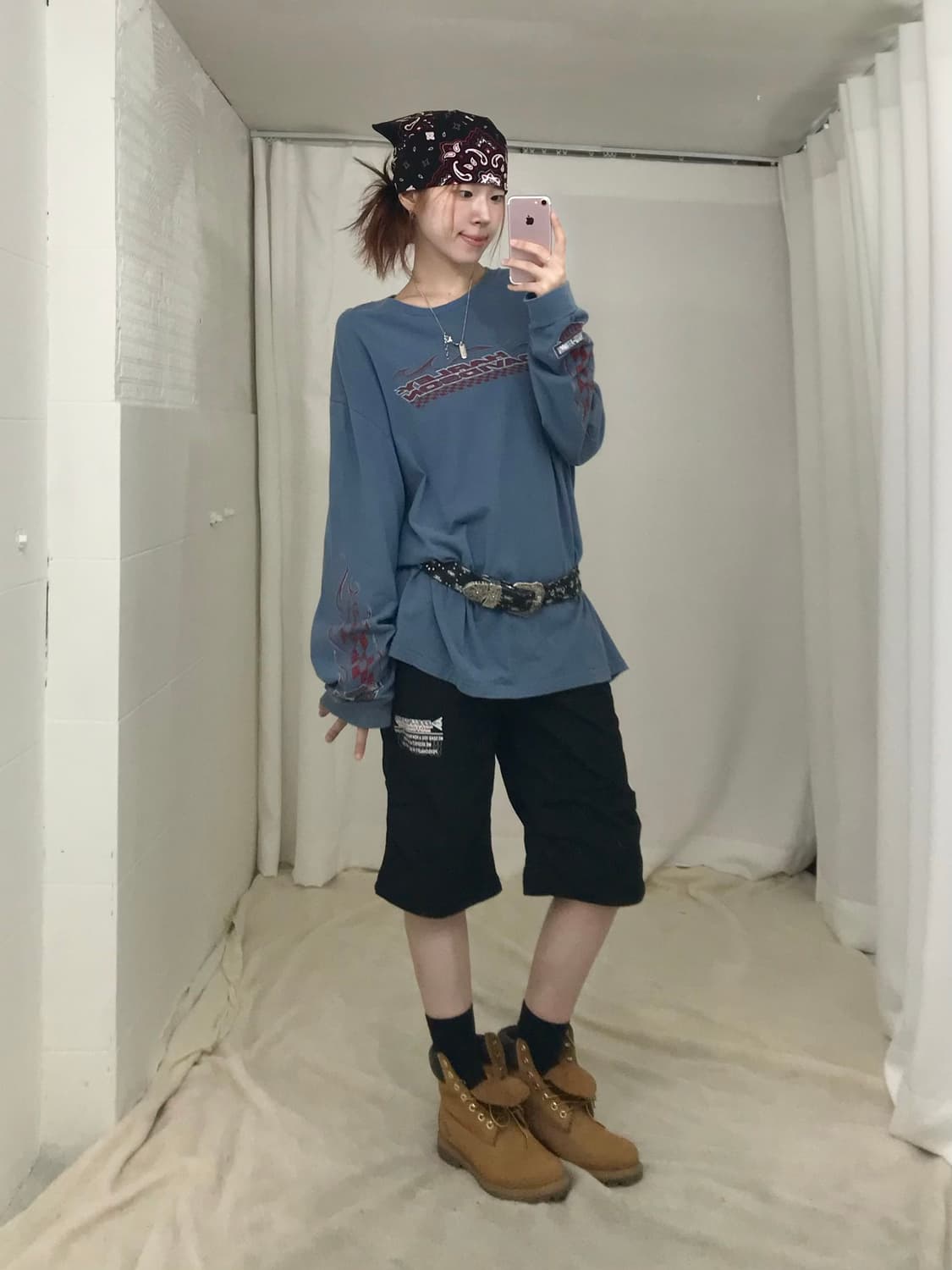 🔥 할리데이비슨 레이싱 롱슬리브 스트릿 코디 세트 상품이미지2