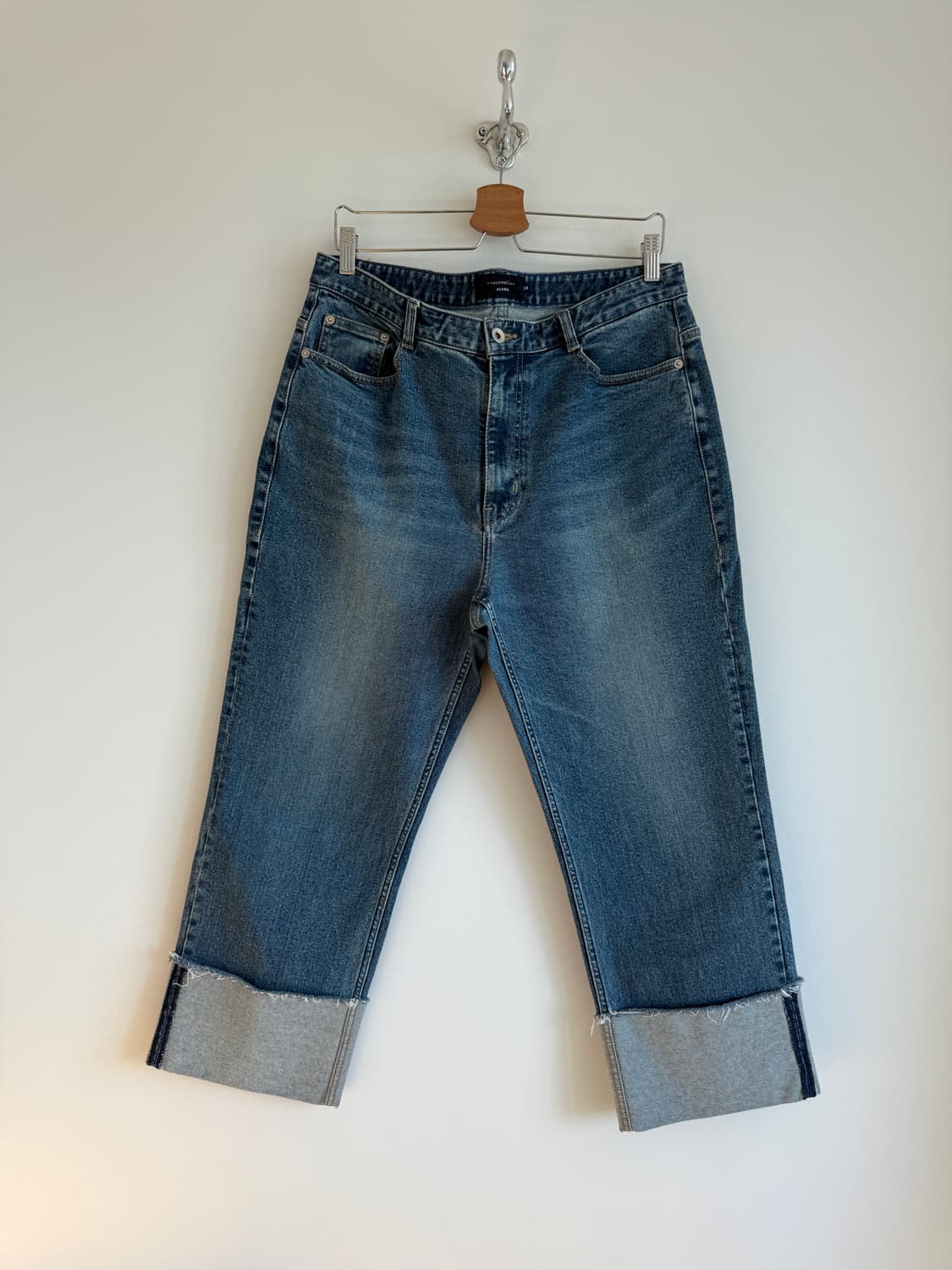 커스텀멜로우(customellow) 롱업 데님 상품이미지1