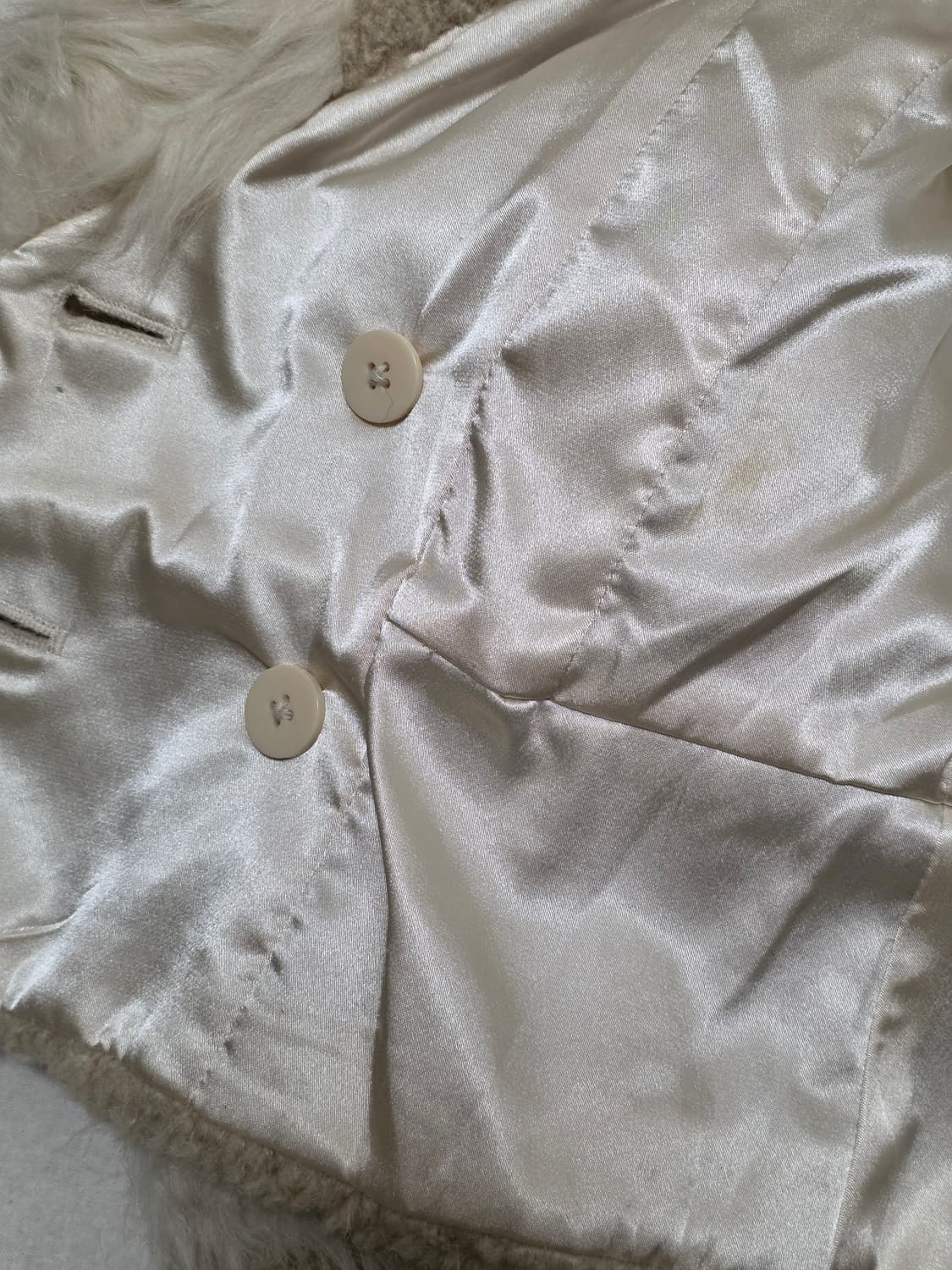 AX 아르마니 익스체인지 퍼 자켓 빈티지 상품이미지6