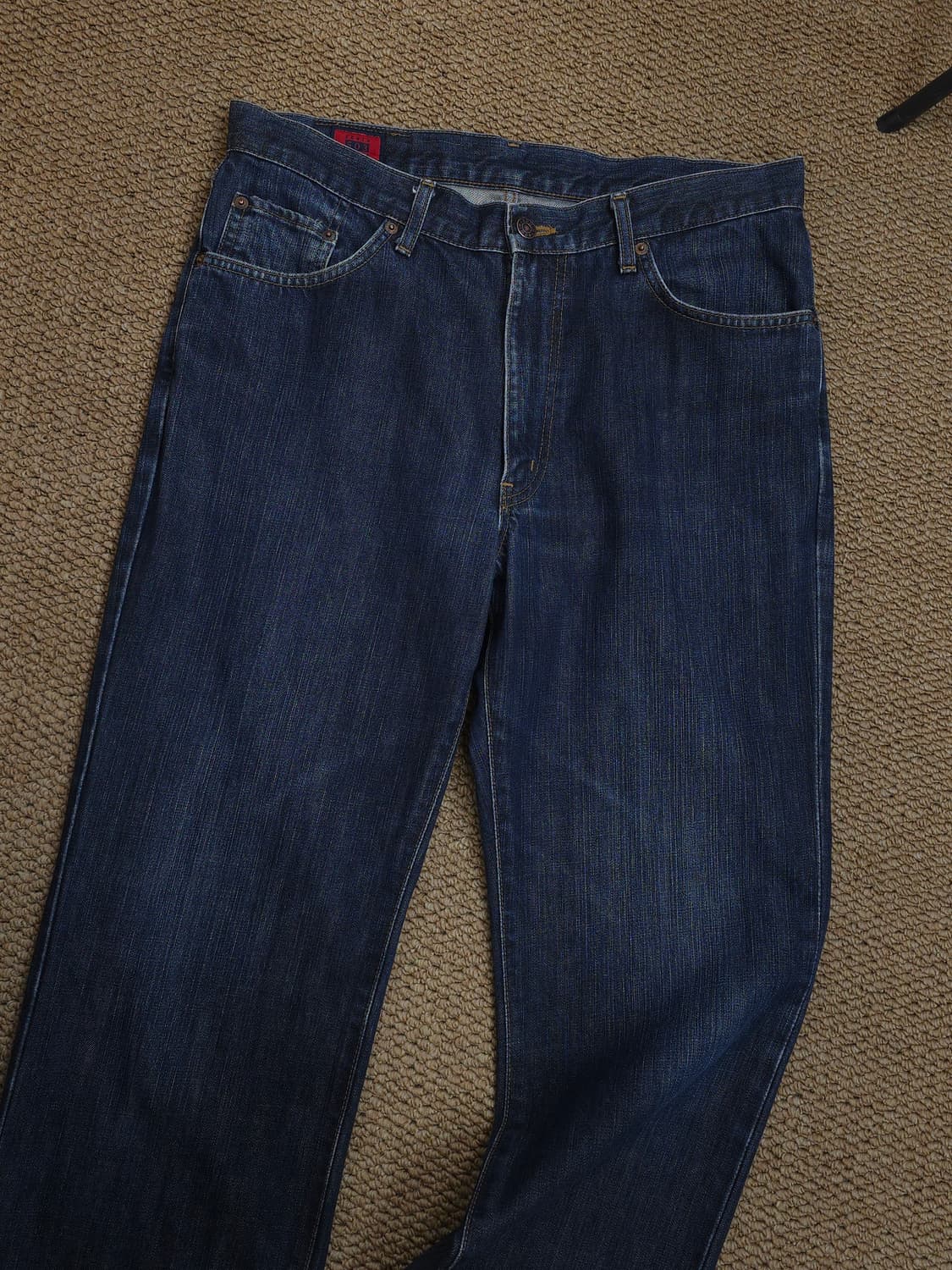 에드윈 503 레귤러핏 청바지⭐️소가죽탭 상품이미지4