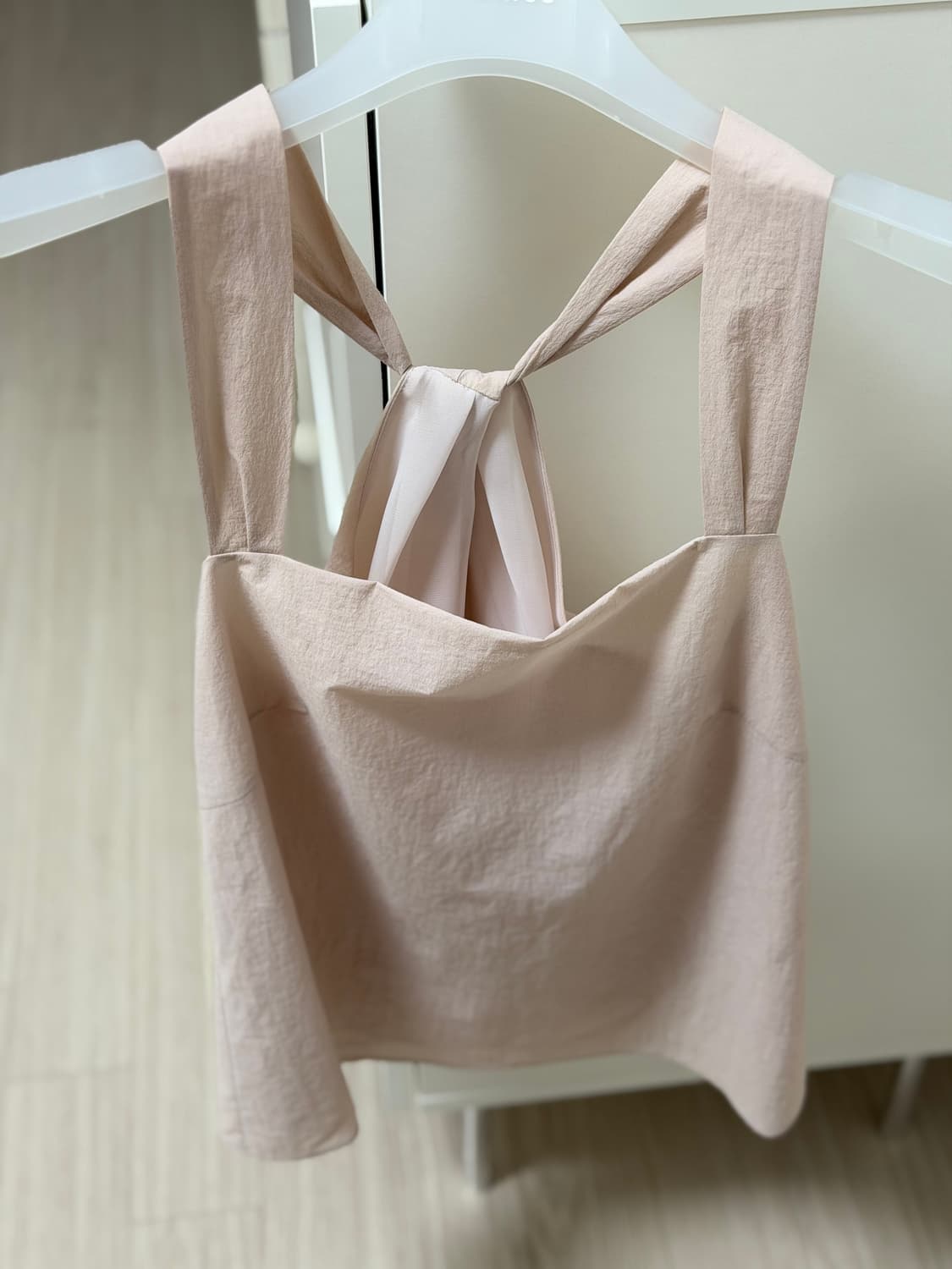 시에 sie 로린 스퀘어 슬리브리스 페탈핑크 S 상품이미지3