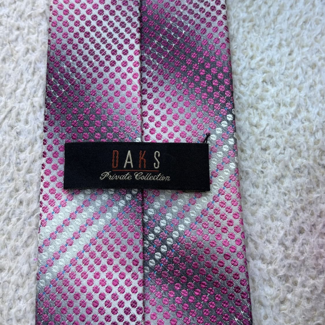 F 닥스 패턴 넥타이 0420E 상품이미지3