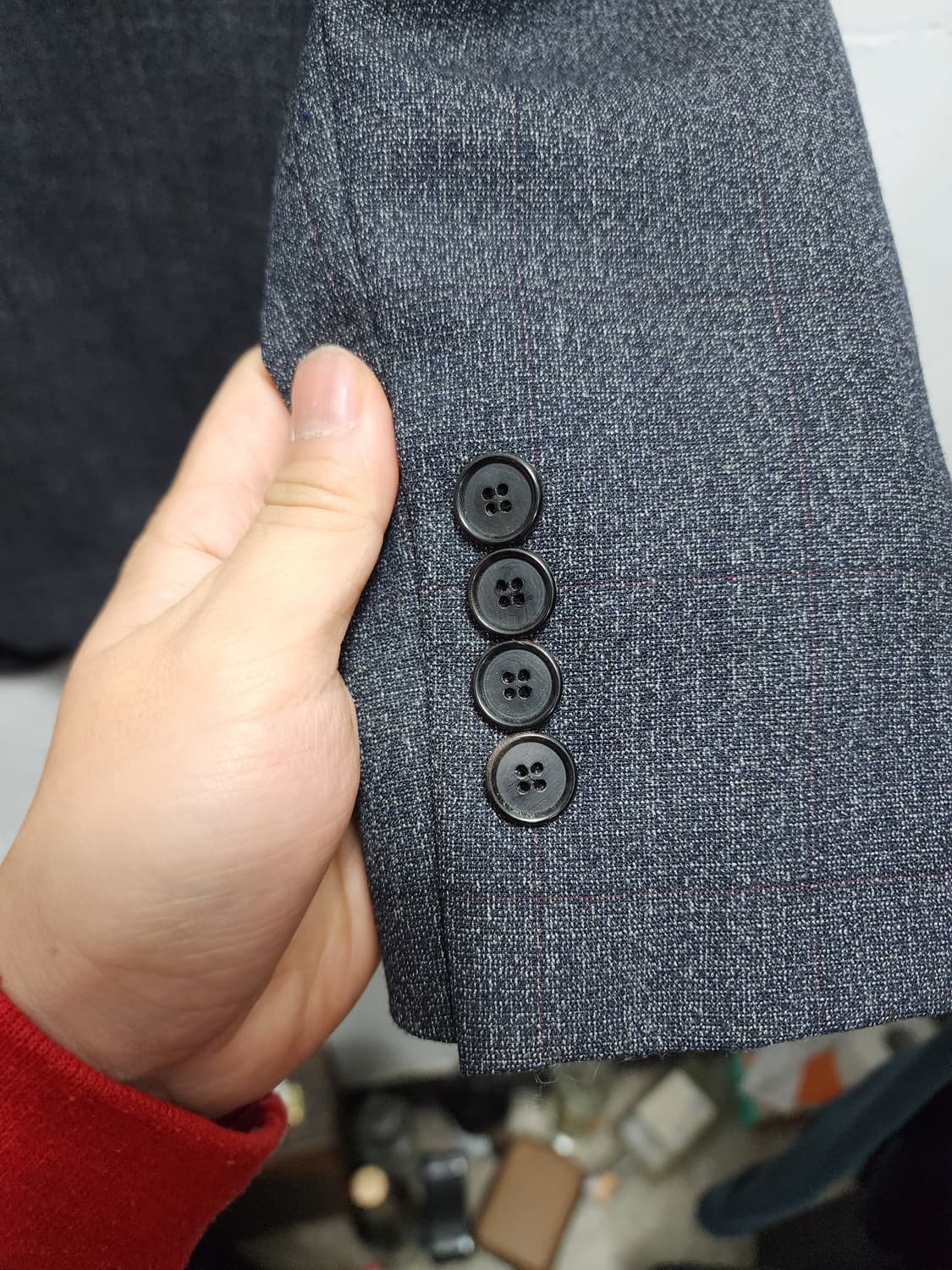 (새상품) 지오송지오 자켓1, 바지2개 그레이 정장셋업 상품이미지4