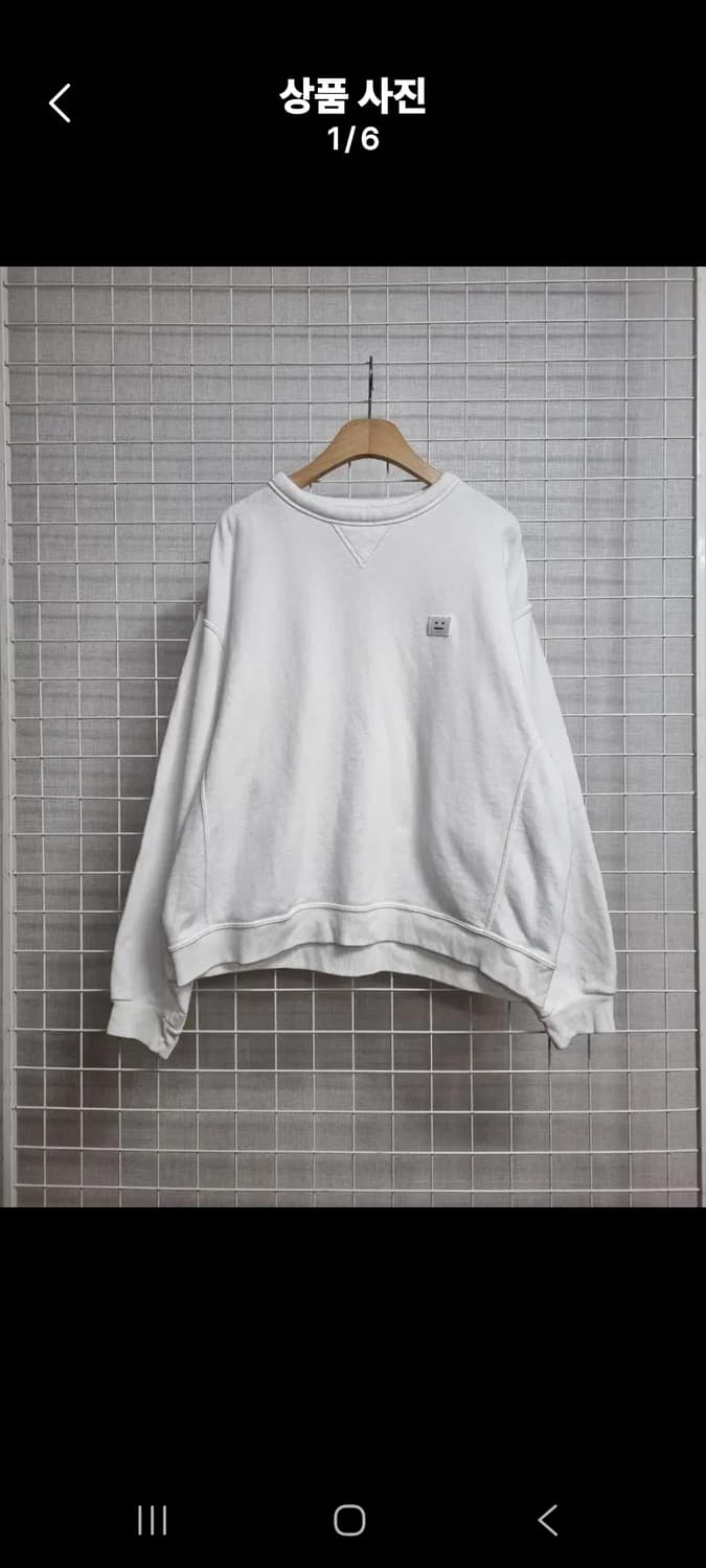 (정품) 아크네스튜디오 기모 맨투맨 상품이미지1