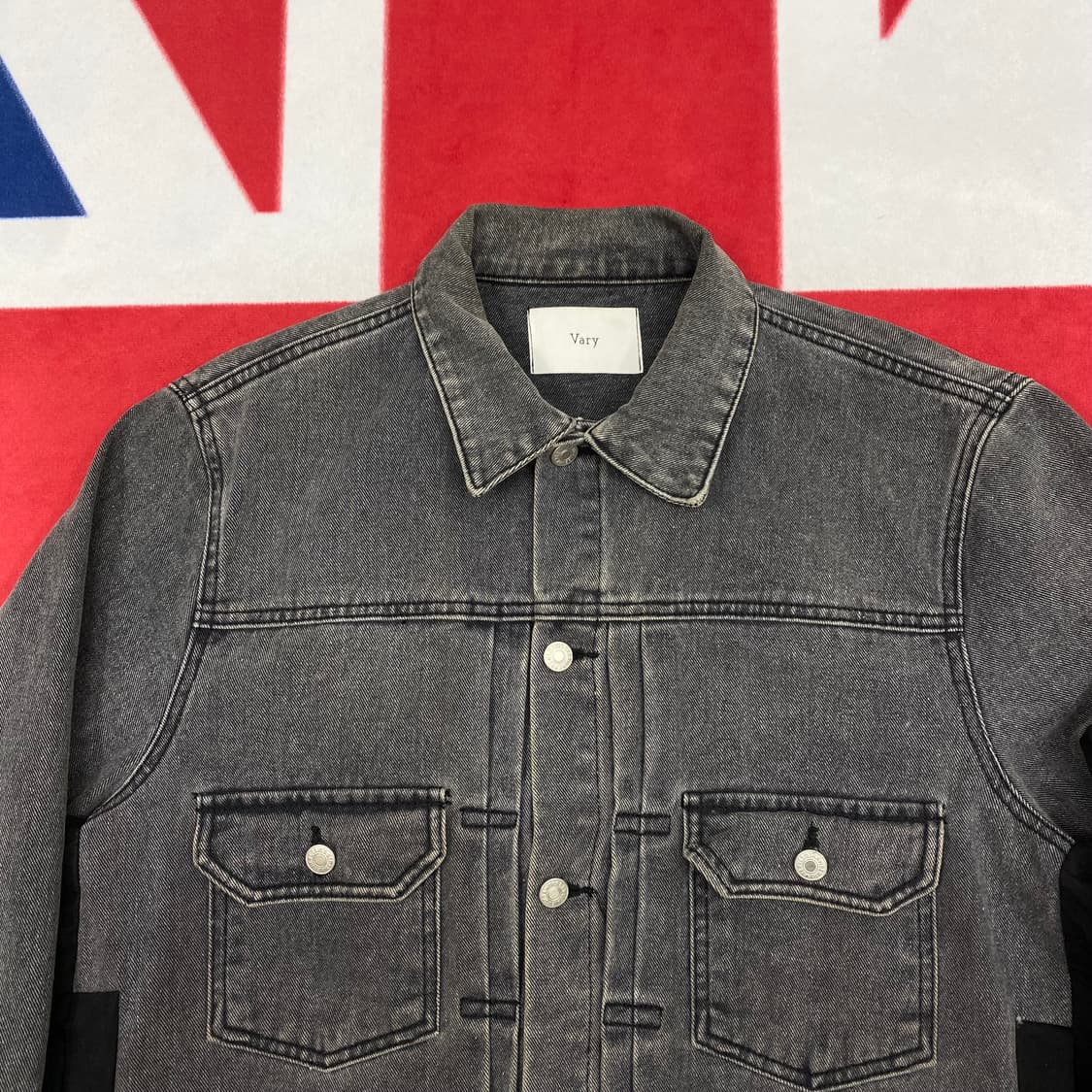 빈티지 ma-1 흑청데님자켓 FREE 상품이미지3