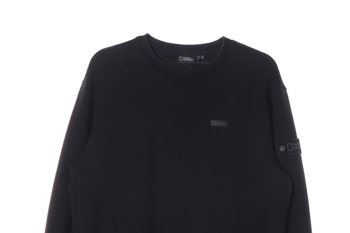 내셔널지오그래픽 오버핏 로고 맨투맨 XL 상품이미지3