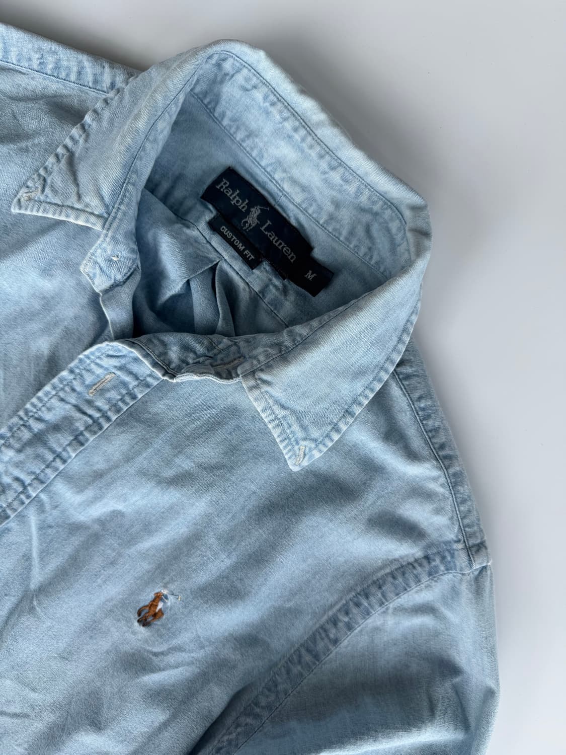 폴로 데님셔츠 상품이미지2