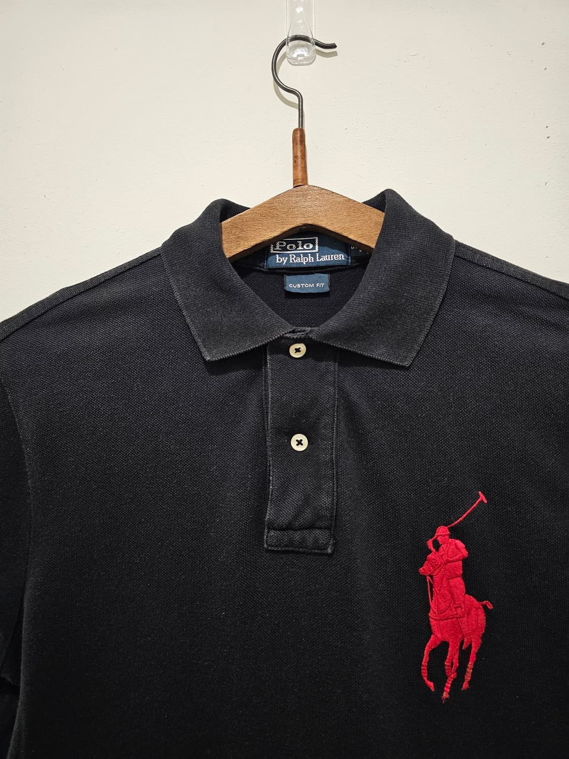 Polo Ralph Lauren 블랙 레드 빅포니 반팔PK 상품이미지2