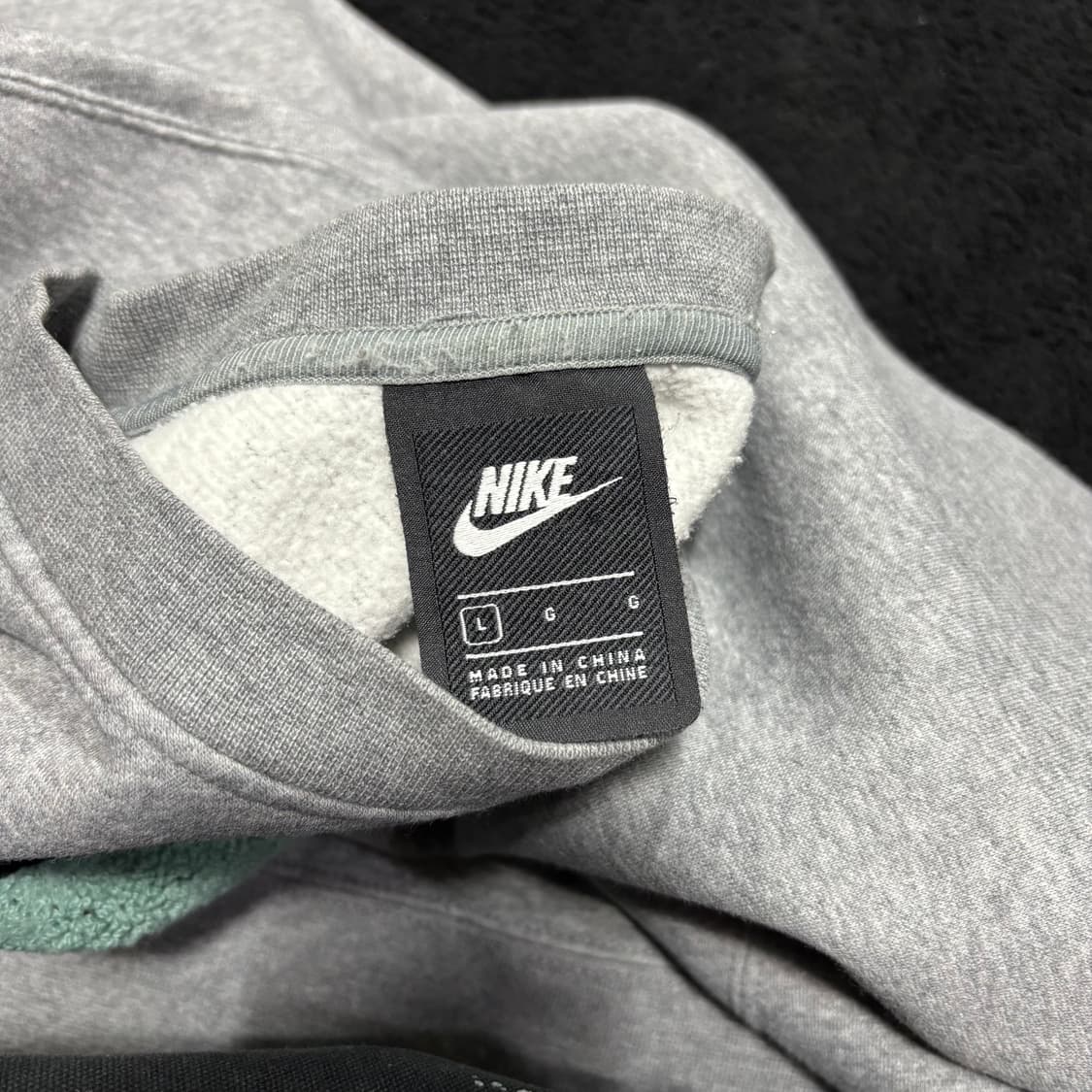 L 나이키 NSW 그레이 크루넥 맨투맨 상품이미지4