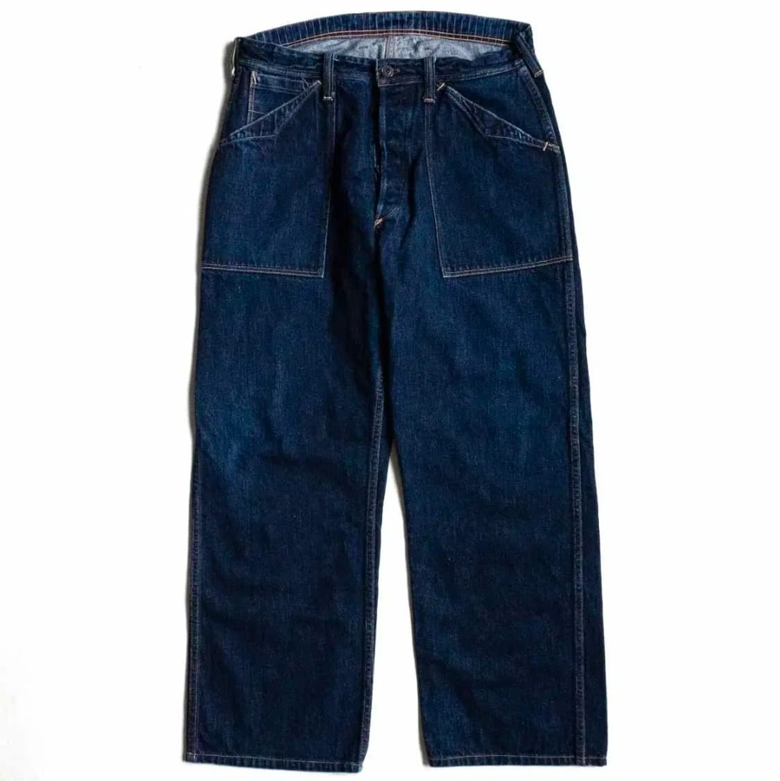 프리휠러스 유니온 스페셜 롱쇼어맨 데님팬츠 34 상품이미지1