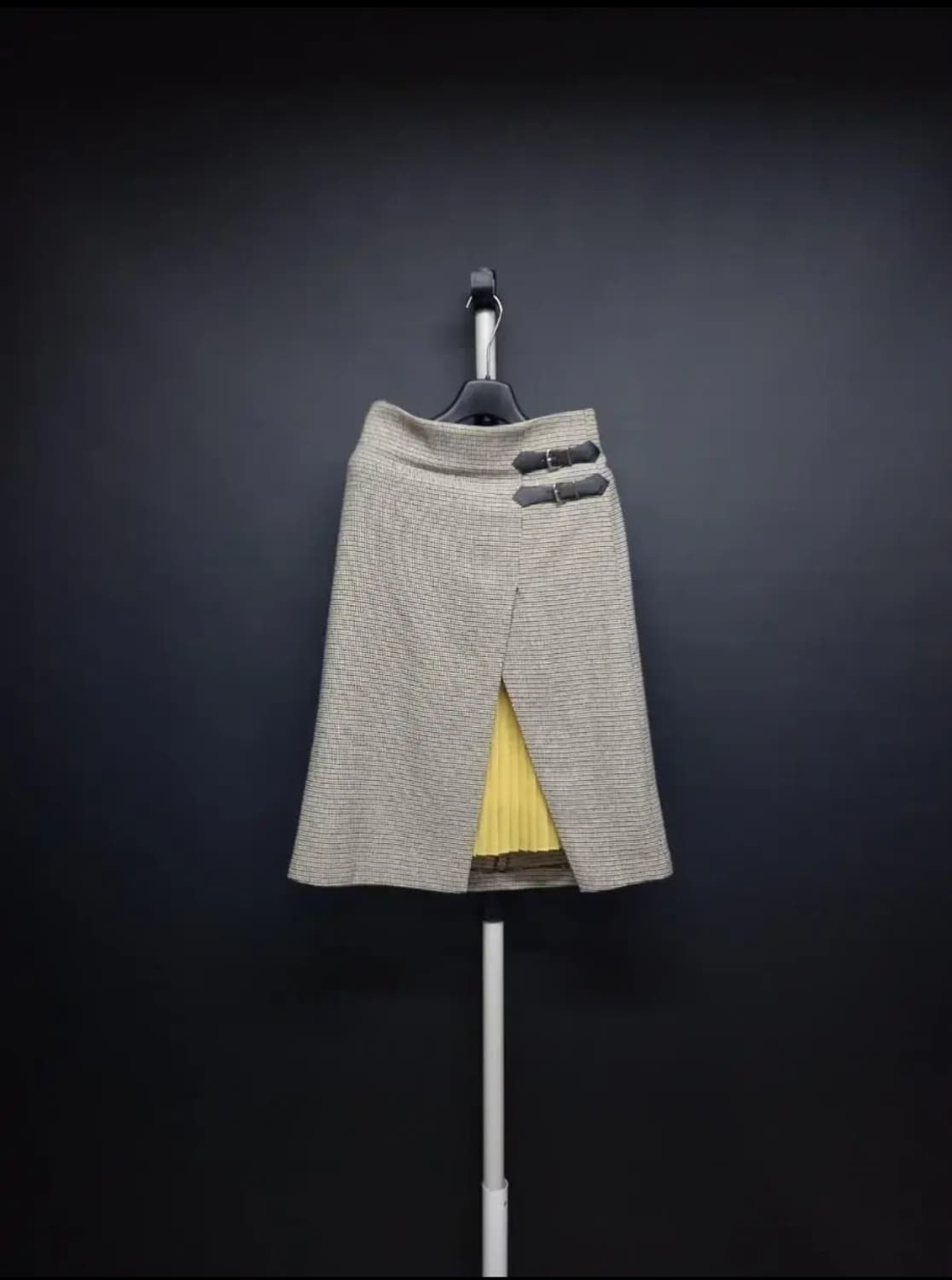 새 제시뉴욕  춘추 체크 롱 스커트 55 상품이미지1