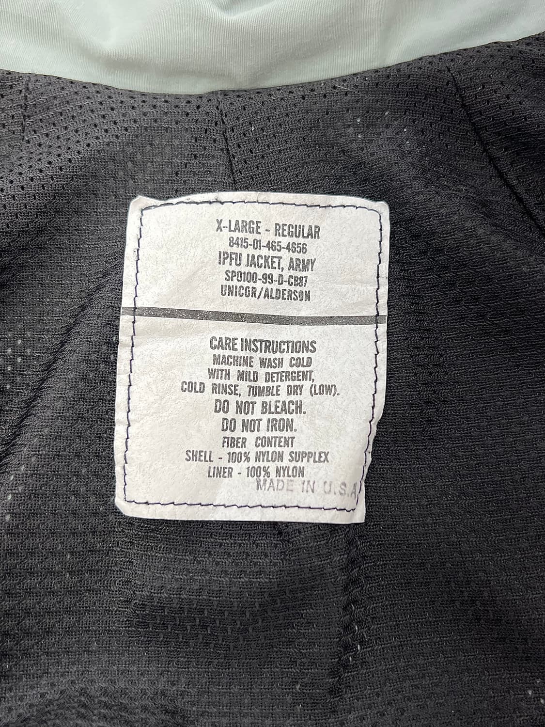 U.S.ARMY 미군 IPFU 윈드브레이커 자켓 상품이미지7