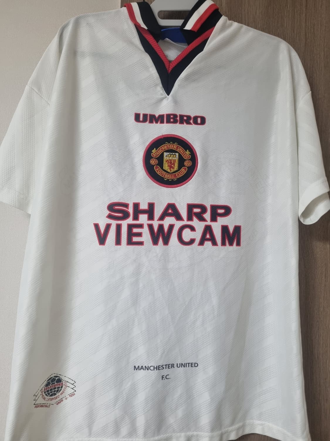 96-97 맨유 어웨이 베컴 유니폼 정품 상품이미지1