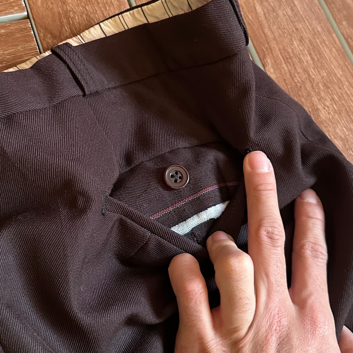 80’s Slupianka poland dress work pants 상품이미지5