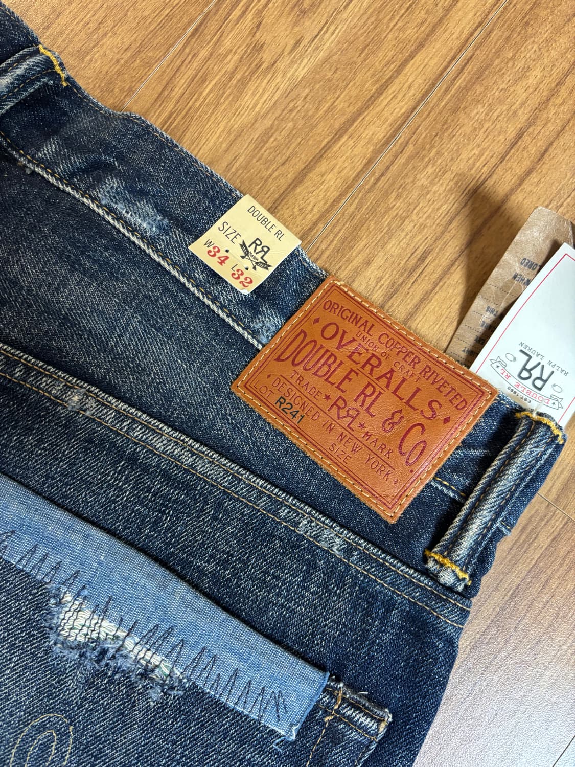 RRL 데님 팬츠 새상품 상품이미지5