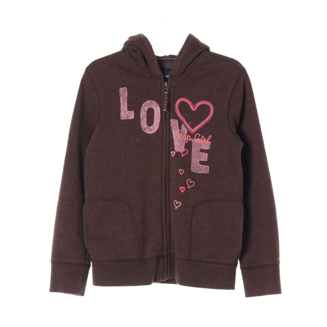 gapkids 하트 패치 후드 집업 XL(12) 상품이미지1