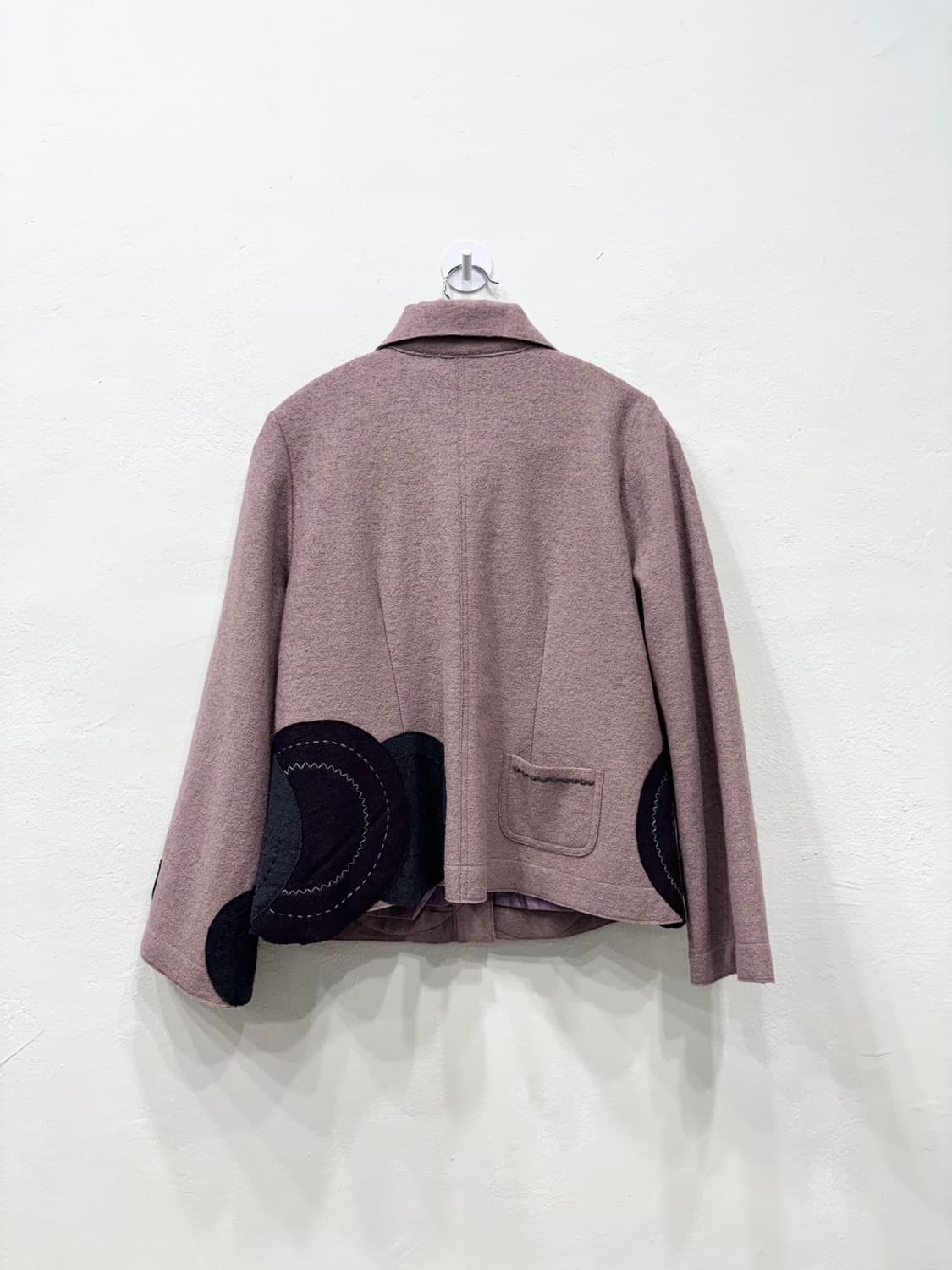 빈티지 패치 울자켓 상품이미지3