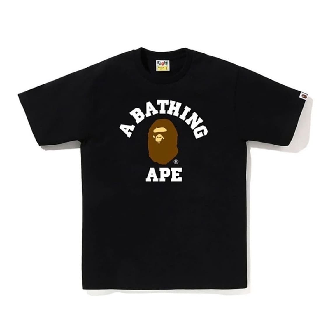 🔥[무료배송/새상품]🔥베이프 컬리지 반팔티 남녀공용 2 colors 상품이미지2