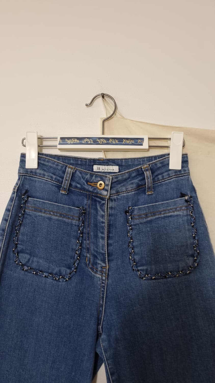 22FW 잇미샤 포켓장식 와이드 팬츠 67 상품이미지4