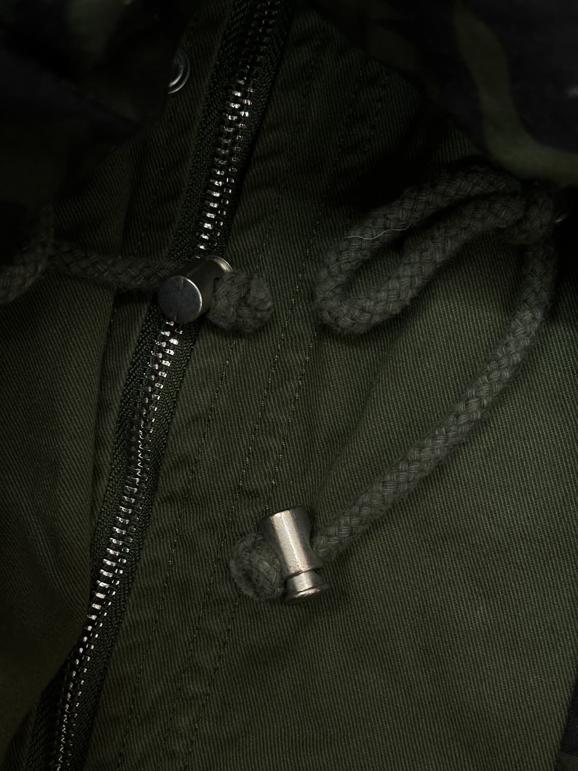 🤎에고이스트 보헤미안 카키 패치워크 야상🤎자켓 아우터 밀리터리 상품이미지6