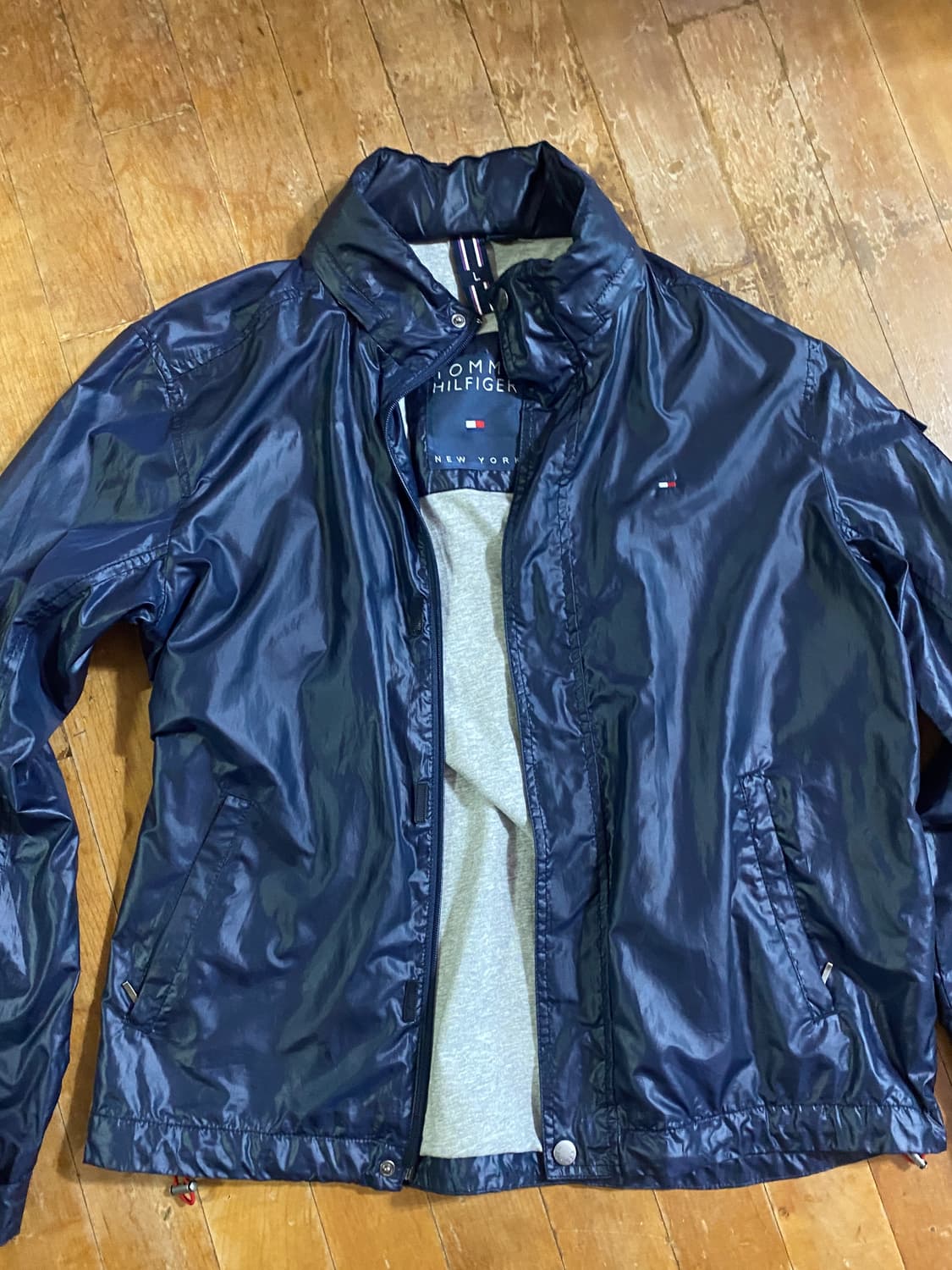 타미힐피거 남성 네이비 바람막이 L (105) 상품이미지1