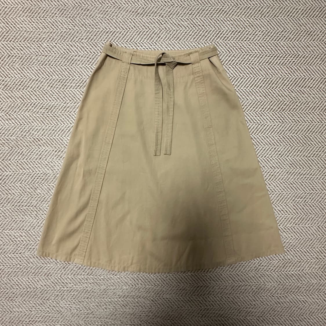 MAX MARA italy made cotton skirt beige 상품이미지1