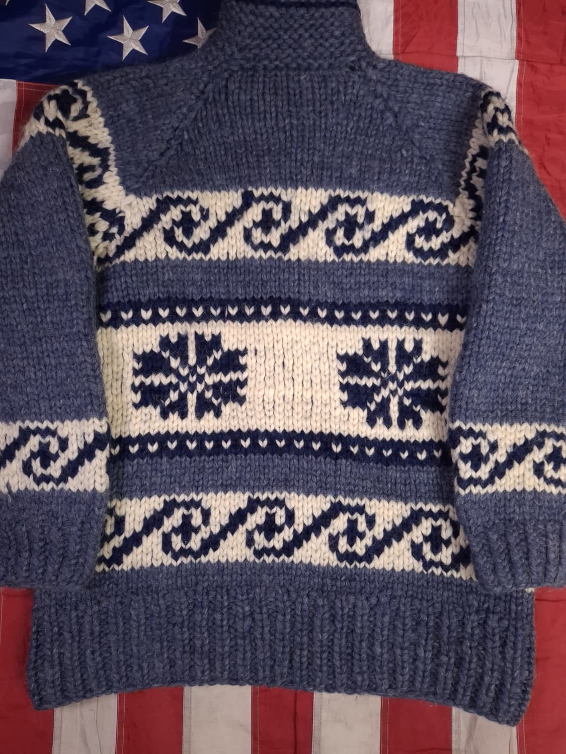 특A급 빈티지 코위찬 TYPE 헤비울 노르딕 가디건 상품이미지6