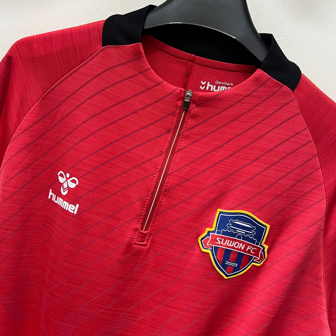 험멜 수원 FC 반집업 트레이닝 탑 2XL 105 상품이미지3