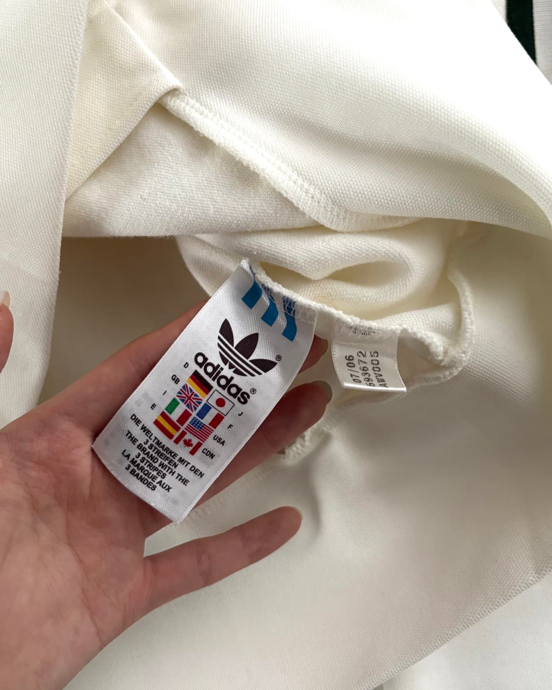 Adidas 아디다스 00‘s 흰초 유로파 3-라인 트랙탑 상품이미지8