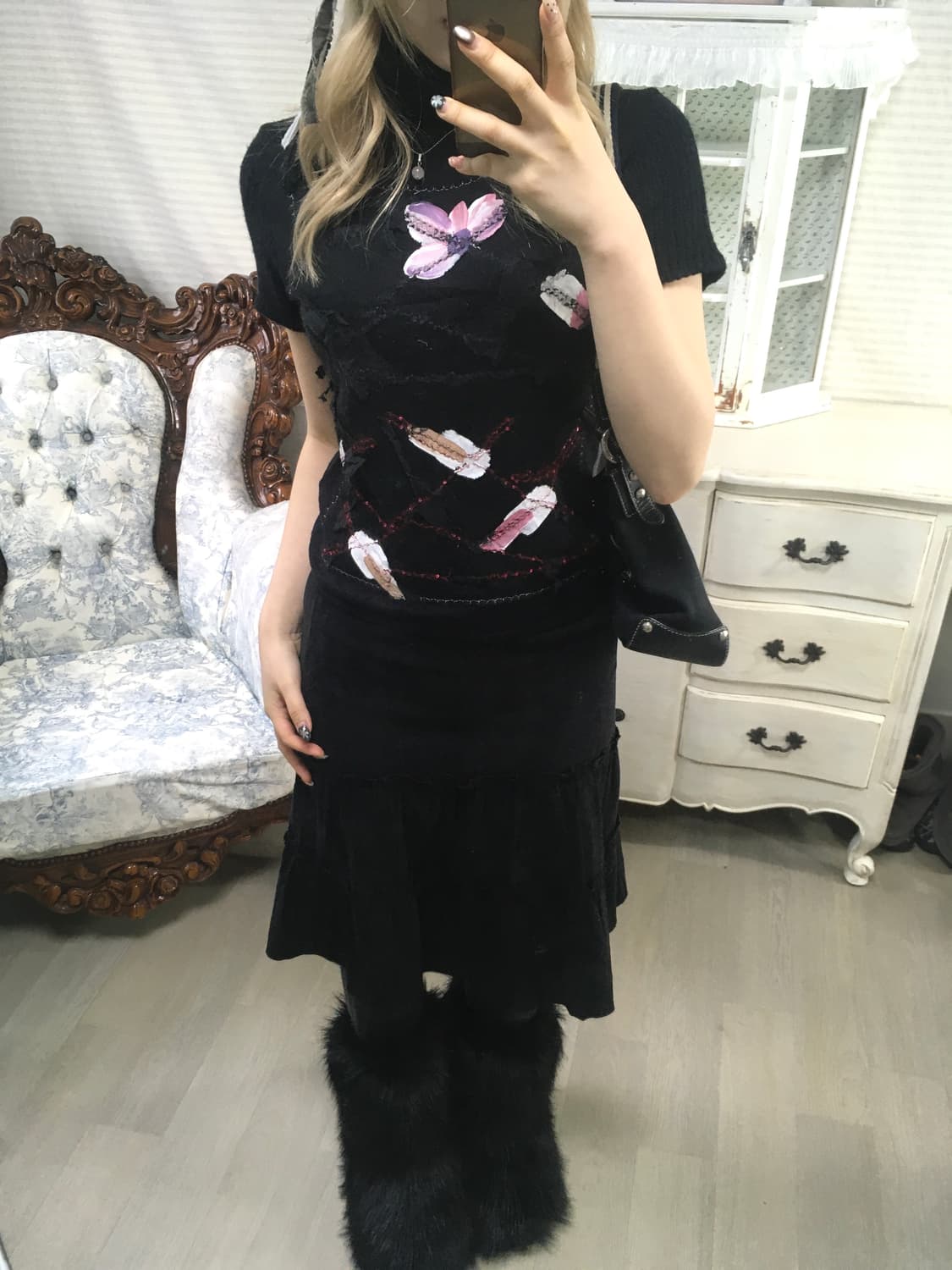 made in italy black archive puff knit 상품이미지4