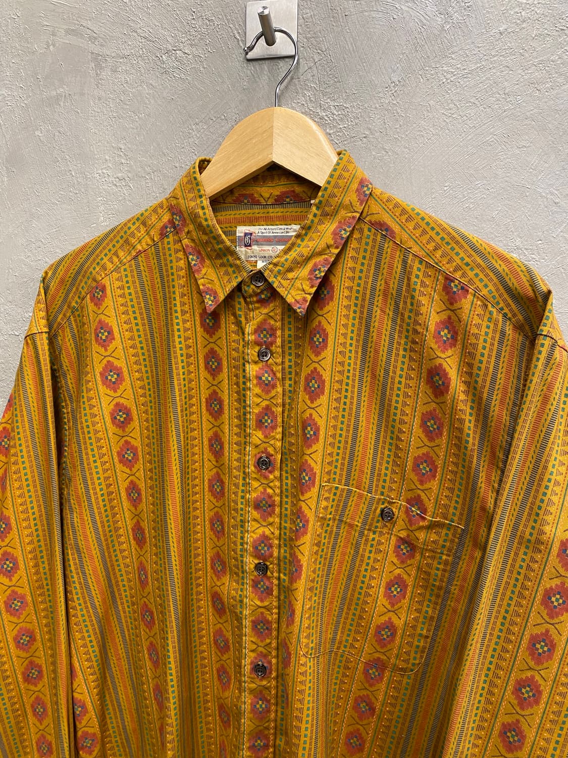 [L-XL] Guard Chain 네이티브 아메리칸 패턴 셔츠 상품이미지2