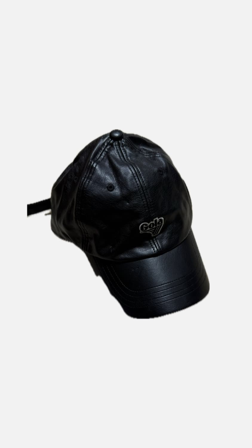 Gola 레더 볼캡 블랙 상품이미지1