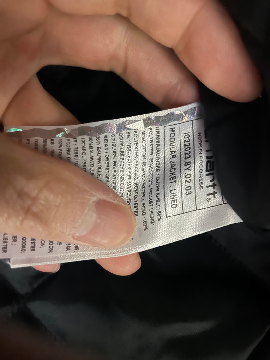 칼하트 wip modular jacket lined(베이지) 상품이미지3