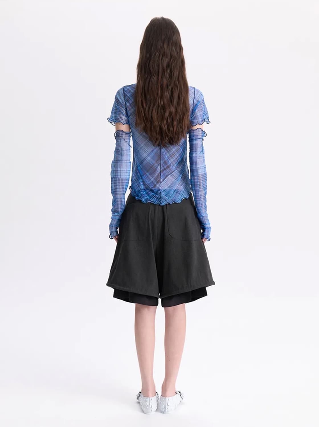 경 Layered Shorts_Gray 상품이미지2