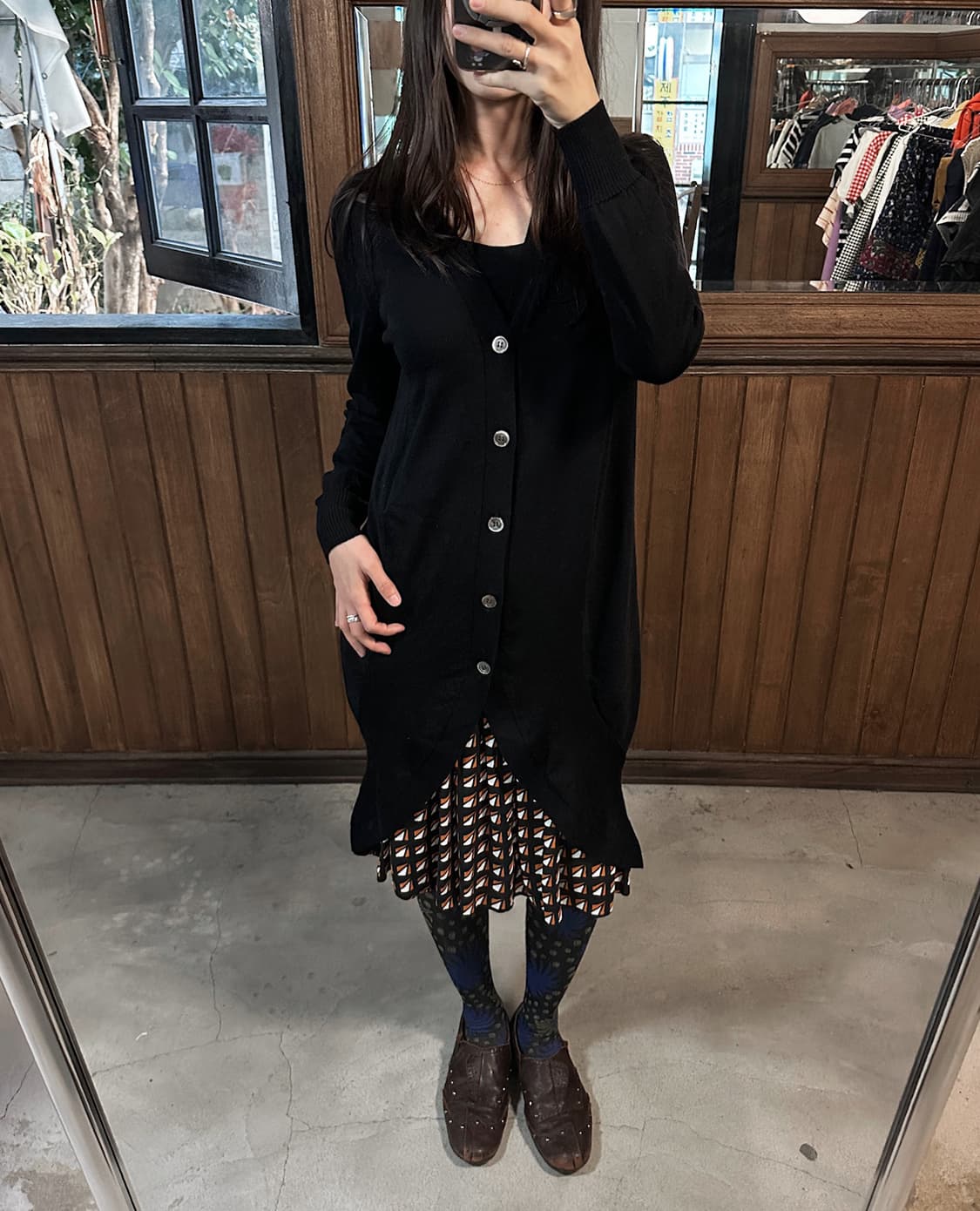 JUNYA WATANABE unbalance long cardigan 상품이미지1