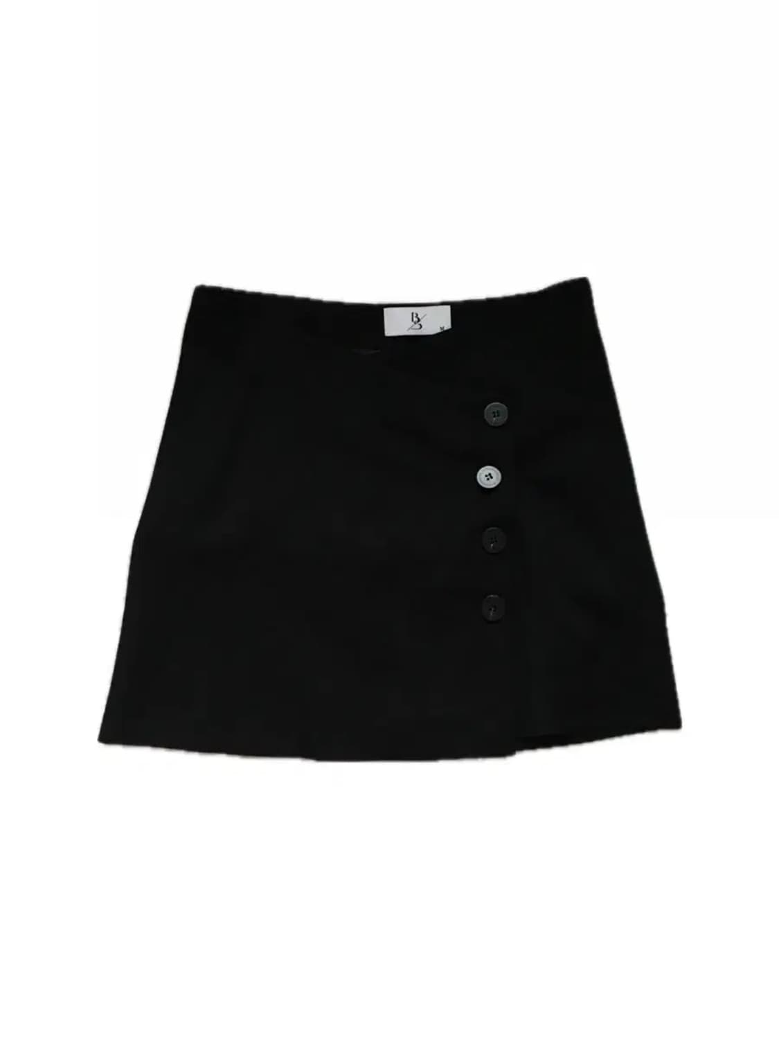 보헤미안 서울 랩 스커트 블랙 상품이미지1