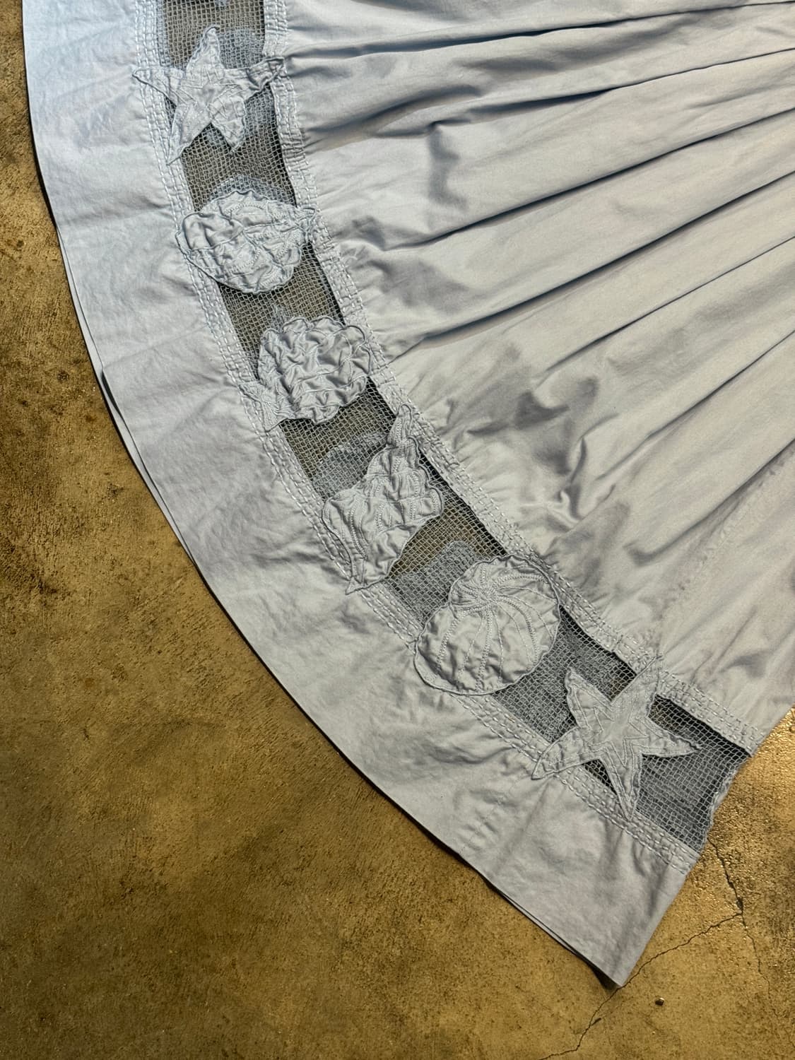 28inch ) JPN Marine Applique Skirt 상품이미지9
