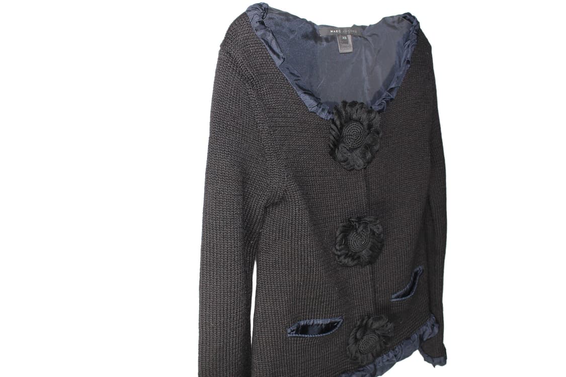 2000s Marc Jacobs Flower Knit Cardigan 상품이미지5