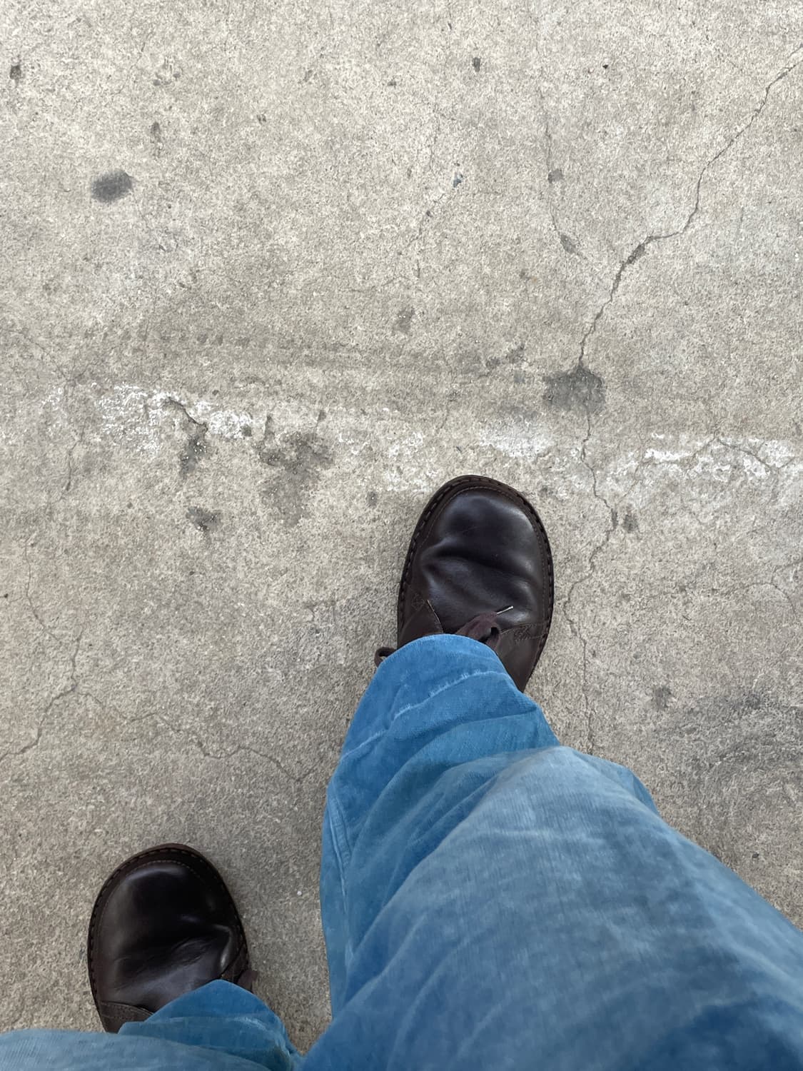 00s Patagonia Loulu Velvet Brown Leather 상품이미지3