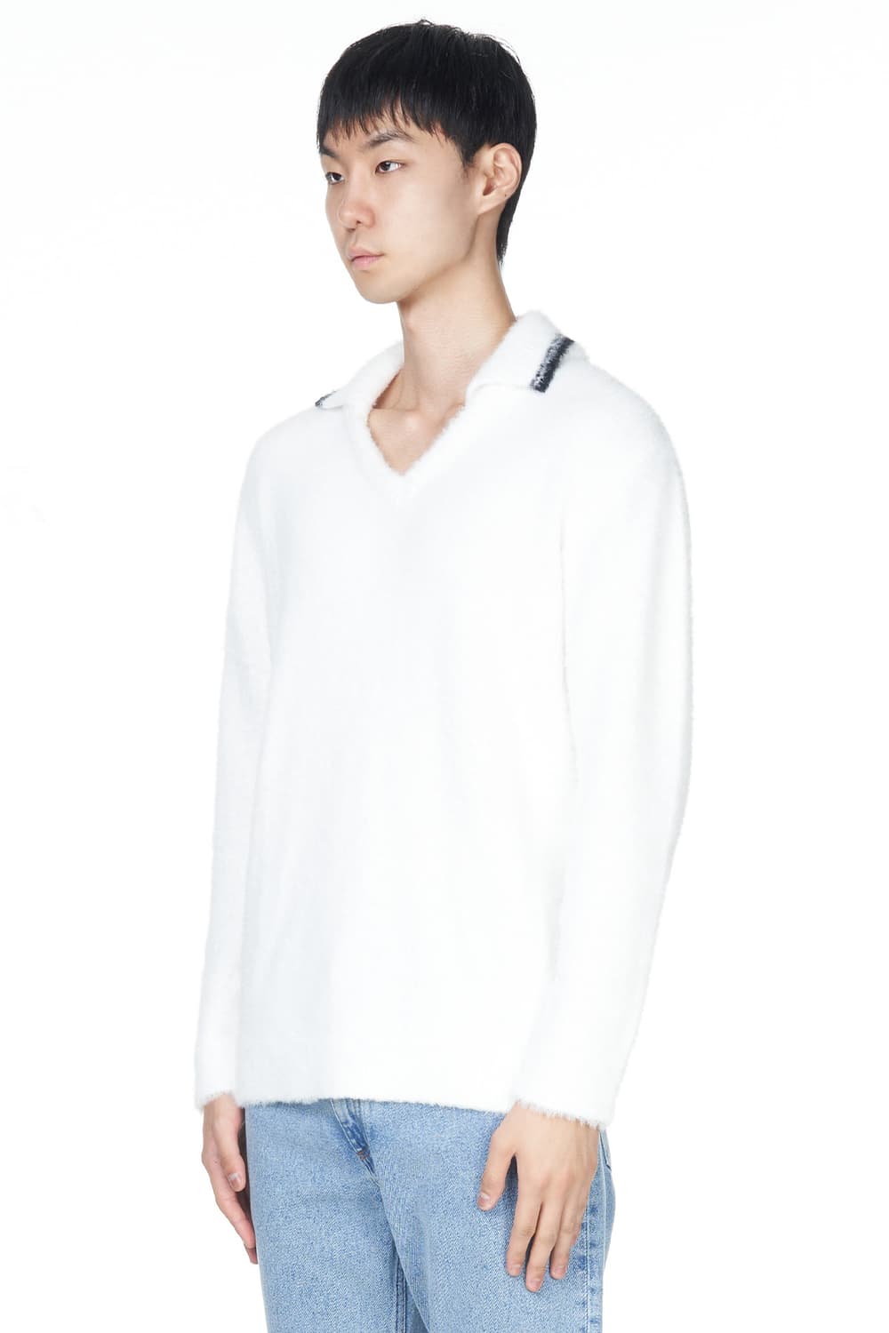 어네스트 w 베이커 브이넥 폴로 니트 상품이미지3