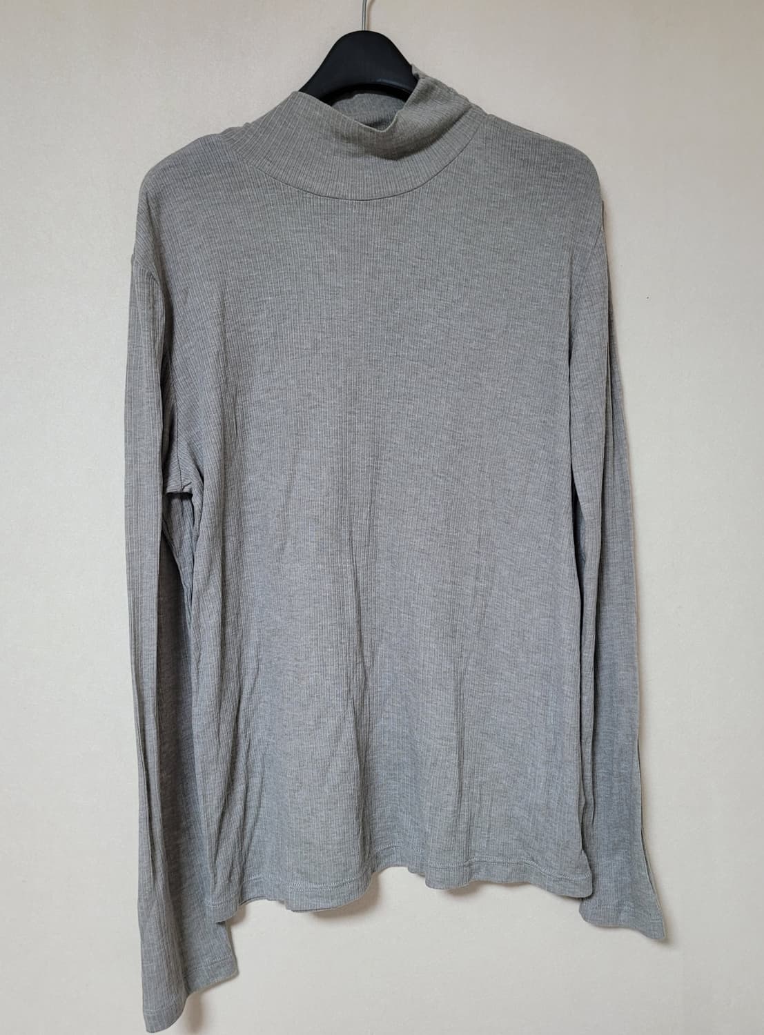 터틀넥 긴팔 목폴라티 그레이 100 상품이미지2