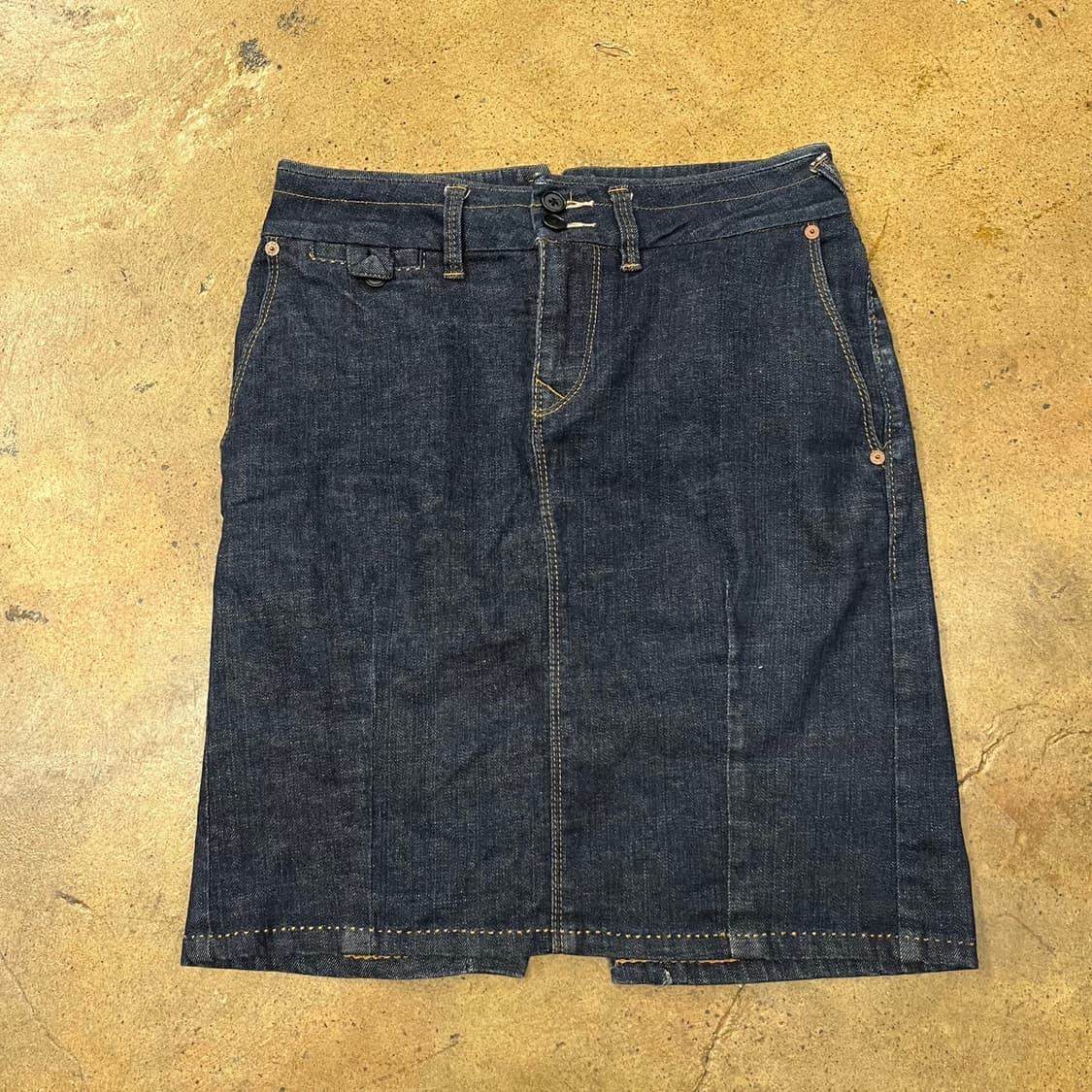 [정품/40] 폴스미스 데님 H라인 스커트 b17 상품이미지2