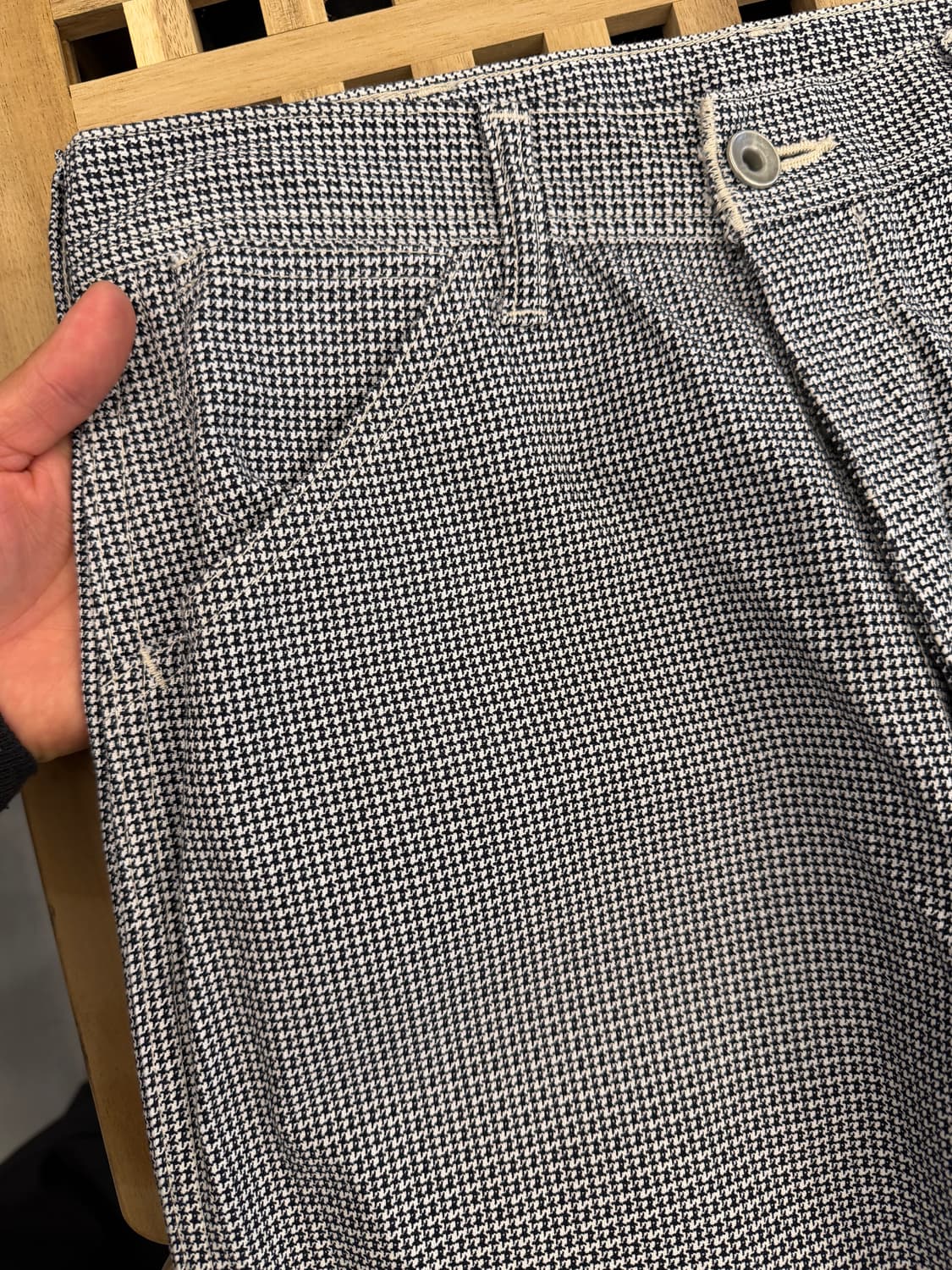 DRY BONES HOUNDTOOTH PANTS 드라이본즈 체크팬츠 상품이미지7